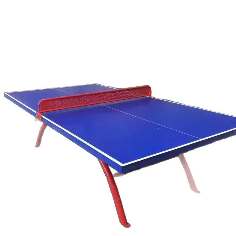 Table tennis table with collapsible panel thickened rain and sun protection table