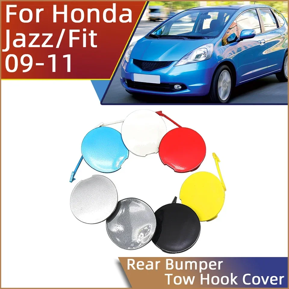 ด้านหลังกันชน Hook Eye ฝาครอบสําหรับ Honda Fit/Jazz GE GE6 GE8 2009 2010 2011 71104-TF0-000 ลาก Trailer ฝาปิด Garnish