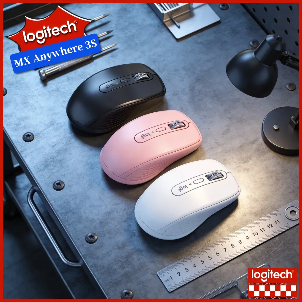 Stable Track Home Travel Mouse Gentle Press Logitech MX Anywhere 3S For Print Plant Production Review