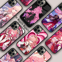 Genshin Impact Yae Miko Character Official Magnetic Phone Case For APPLE iPhone 16 14 13 12 11 Pro Max 15 Plus MagSafe Cover