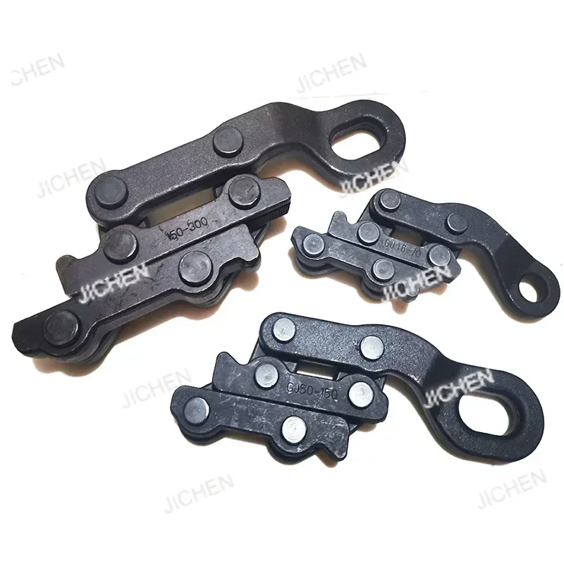 

For 16-70 12KN Style Steel Strand Wire Grip Industrial Grade Steel Wire Clamp Aluminium Conductor Pulling Tightening