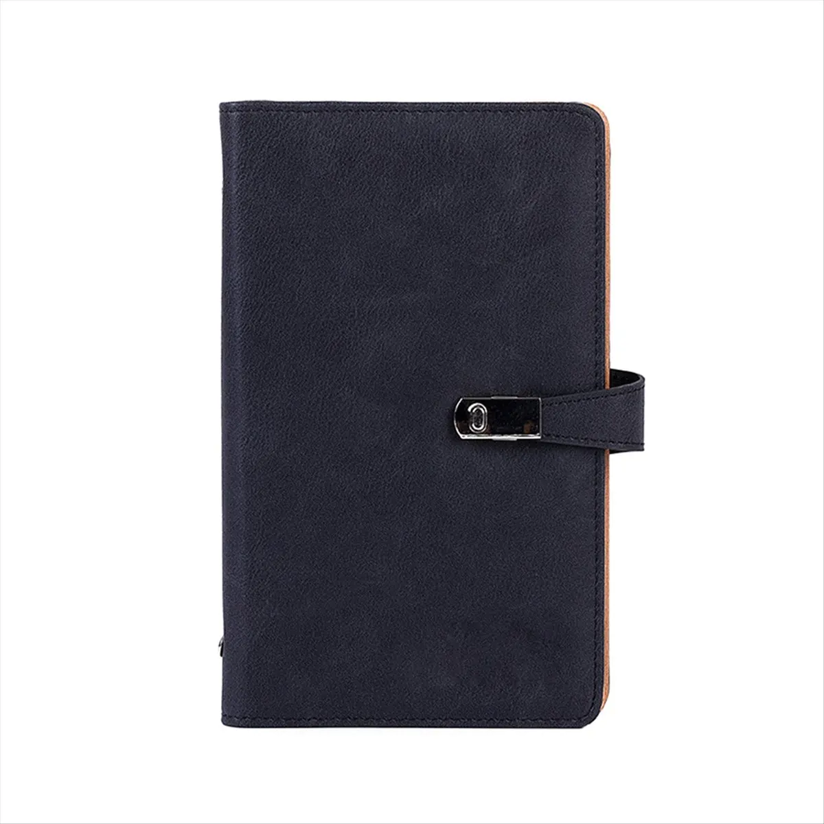 ABYA Card Book Holder Organizer, Portable Business Card Holder Book for Men&Women, 120 Card Capacity Name Card Booklet Black
