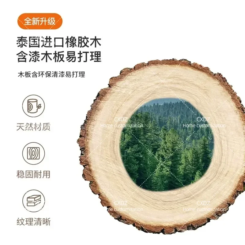 Solid Wood Cat Tree with Litter Box Integrated Climbing Frame Space Saving Oak Cat Shelf Capsule Style Cat Home Furniture