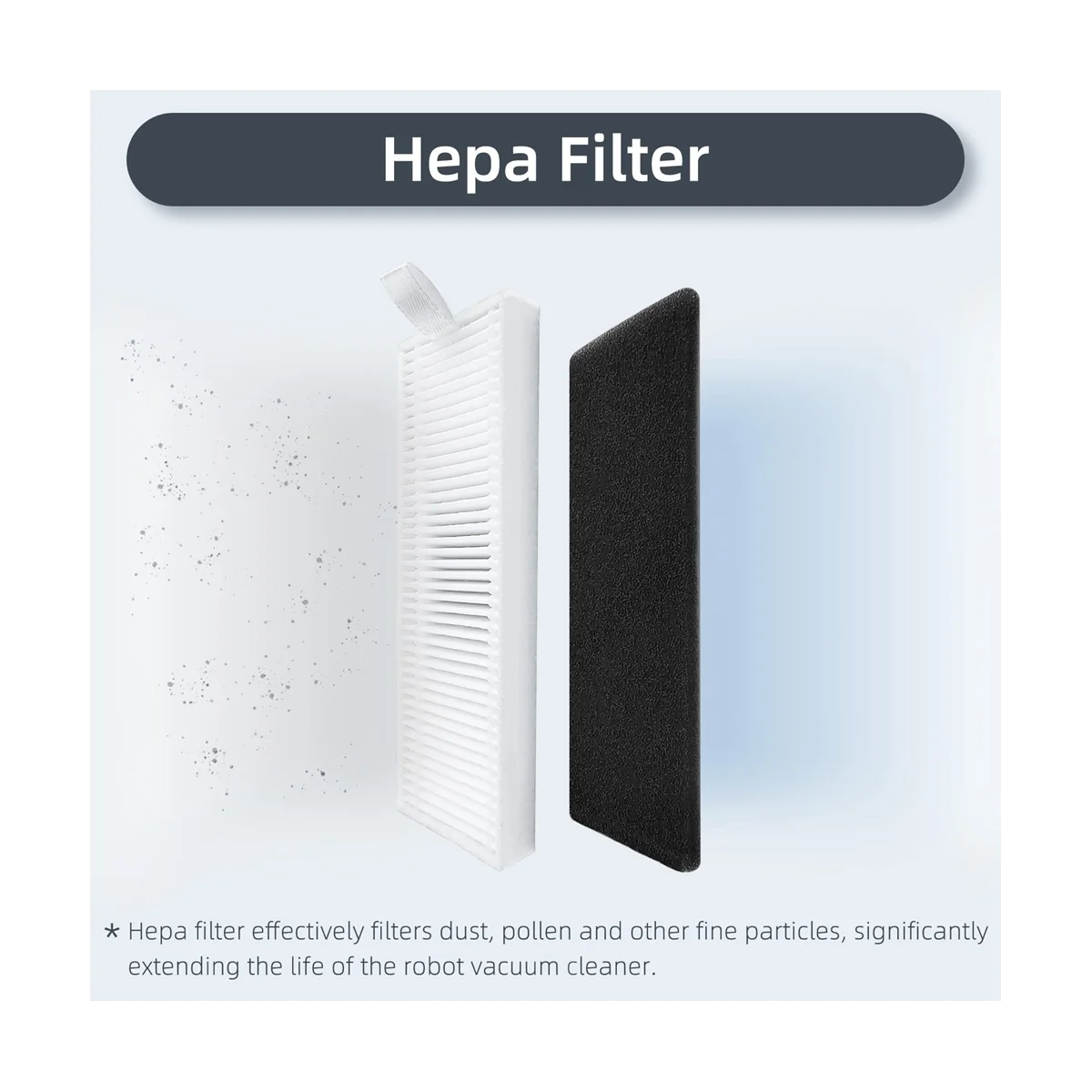 الفرشاة الجانبية الرئيسية للروبوت فراغ ، فلتر Hepa ، ممسحة الملابس ، خرقة ، قطع الغيار ، G8000 ، G8000 برو ، G20