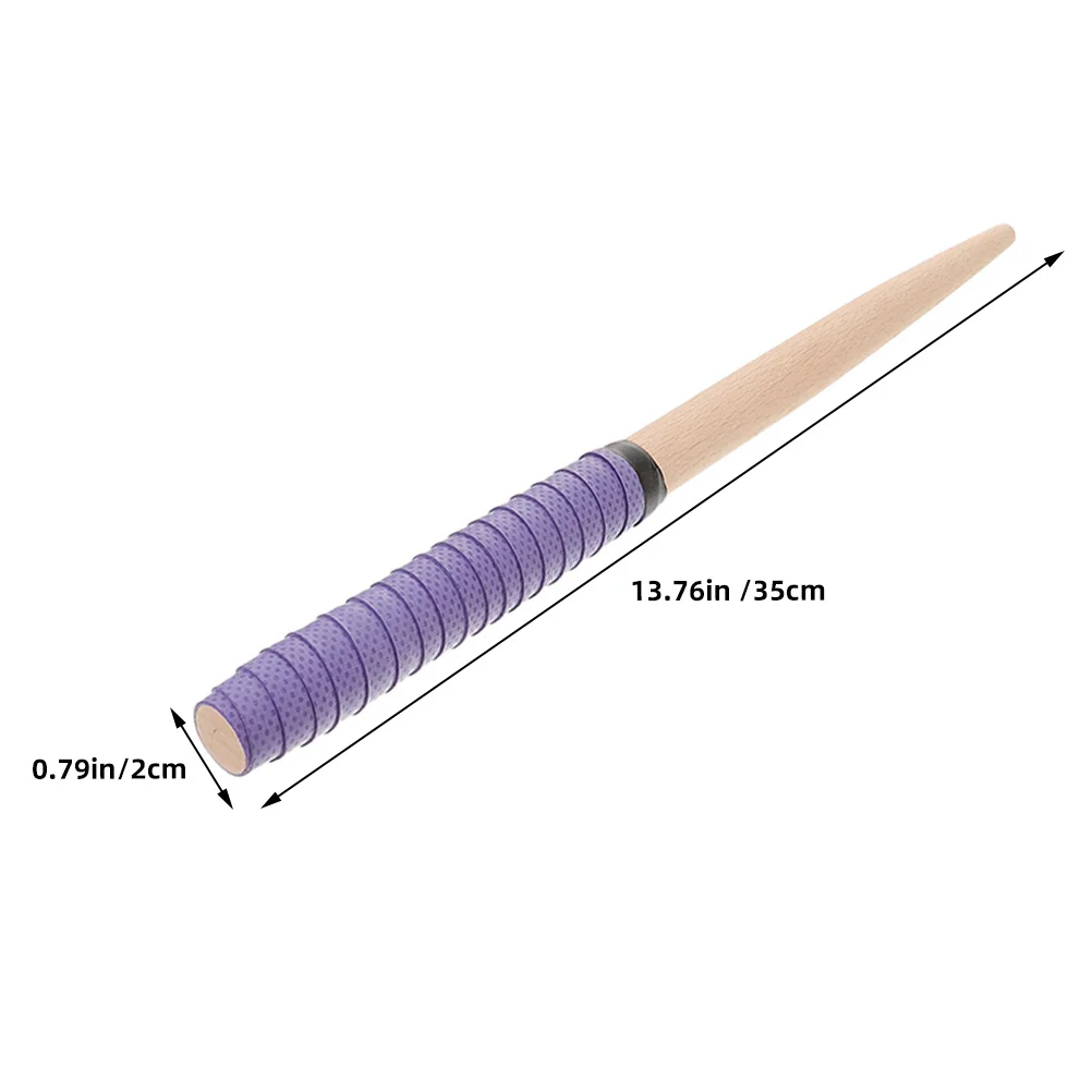 2 أزواج من أعواد الطبل الخشبية، أعواد الطبل الإيقاعية، مجموعة أعواد الطبل القابلة لإعادة الاستخدام للآلات الموسيقية خفيفة الوزن مع قبضة مريحة