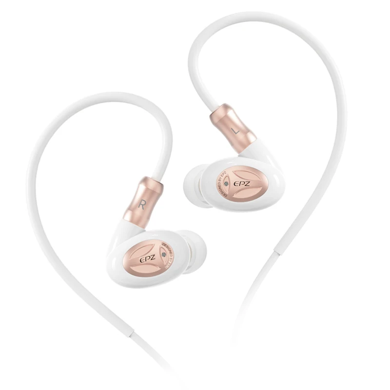 EPZ Q5 Pro bedrade hoofdtelefoon Hi-Fi High-Fidelity in-ear dynamische driver hars gaming-hoofdtelefoon met 2-pins afneembare kabel oordopjes
