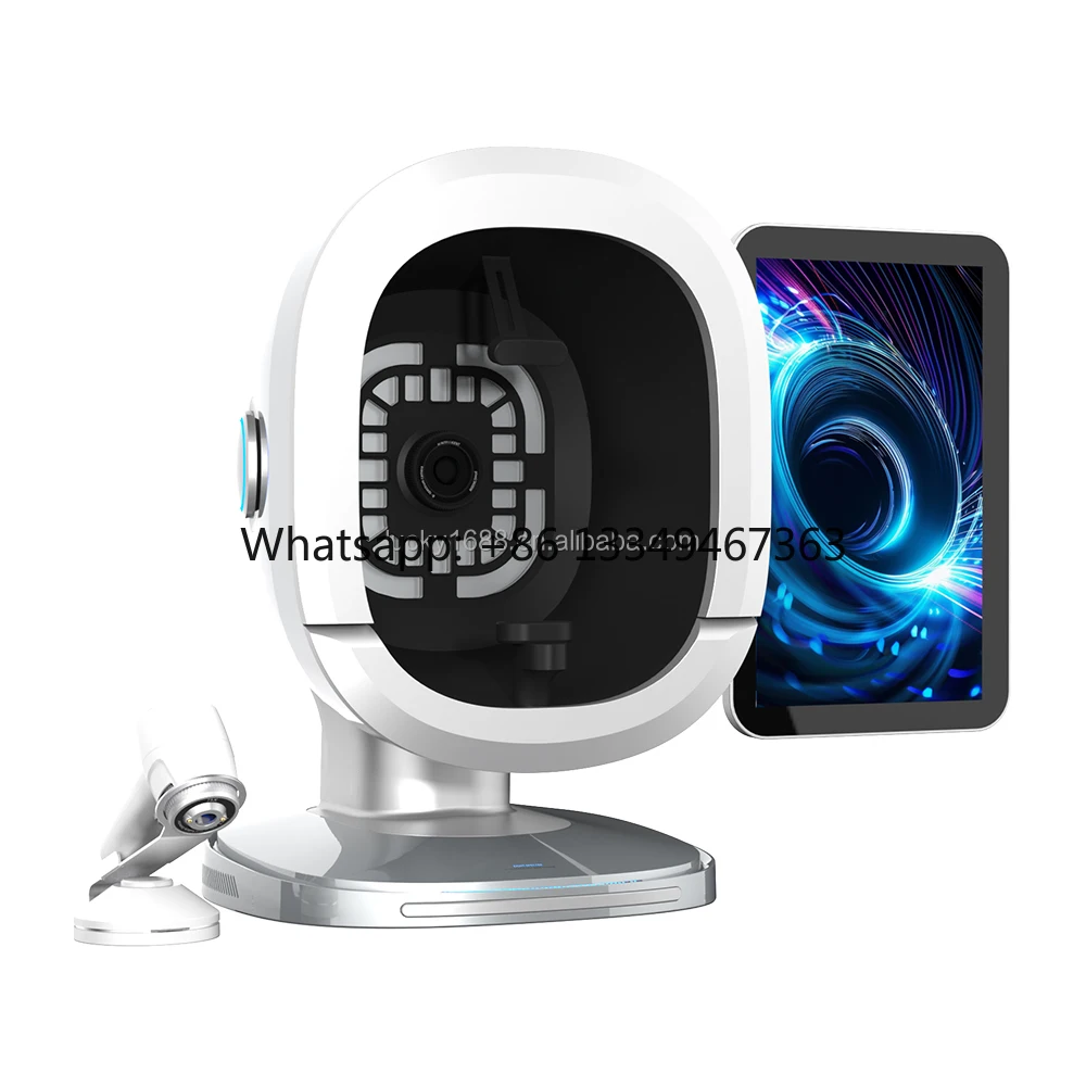 Latest B3 AI Skin Analysis Machine Intelligent Facial Analyzer Hair Scalp Follicles Detector Show Report HD Display Beauty Salon