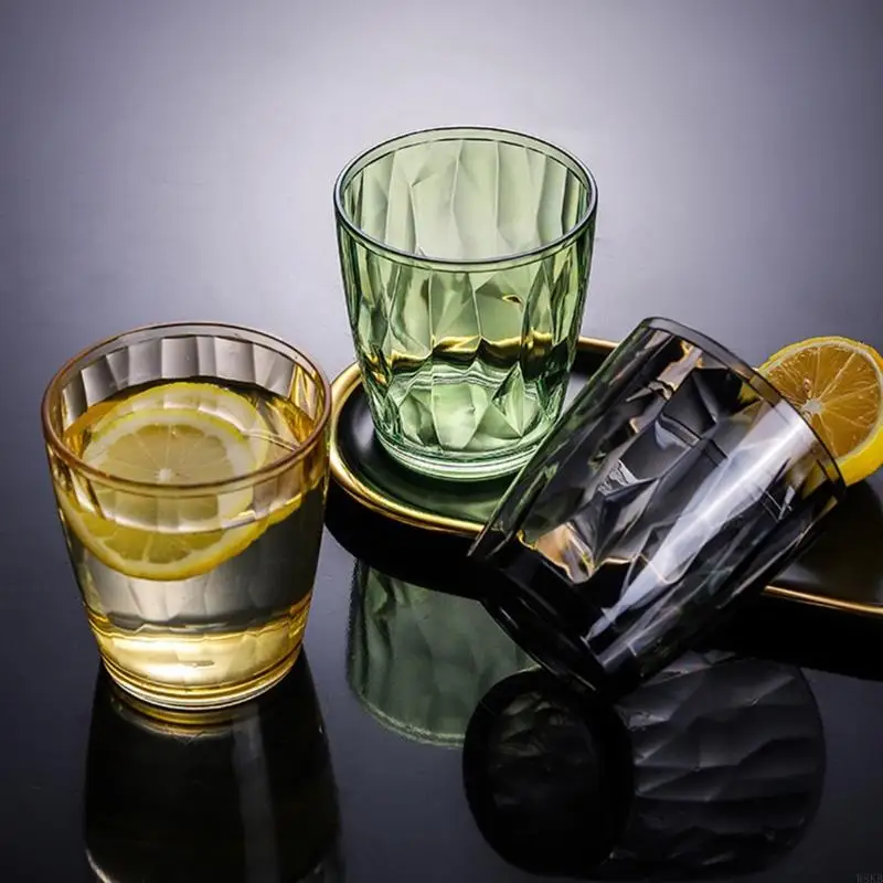 W8kb shatterproof water tumplers tumplers غير قابل للكسر قابلة لإعادة الاستخدام كأس الشمبانيا للمنزل البار