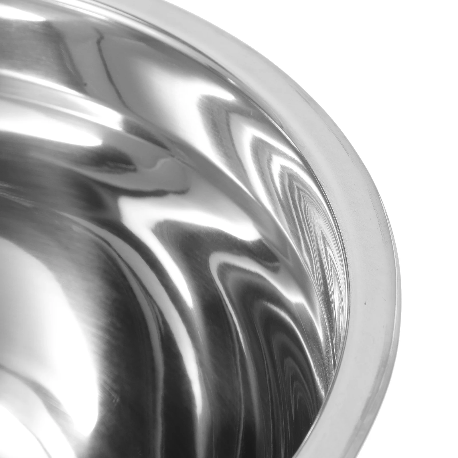 

3 Pcs Mixing Bowl Set Stainless Steel with Lid Bowls Metal Ramen Noodle Salad Lids Soup