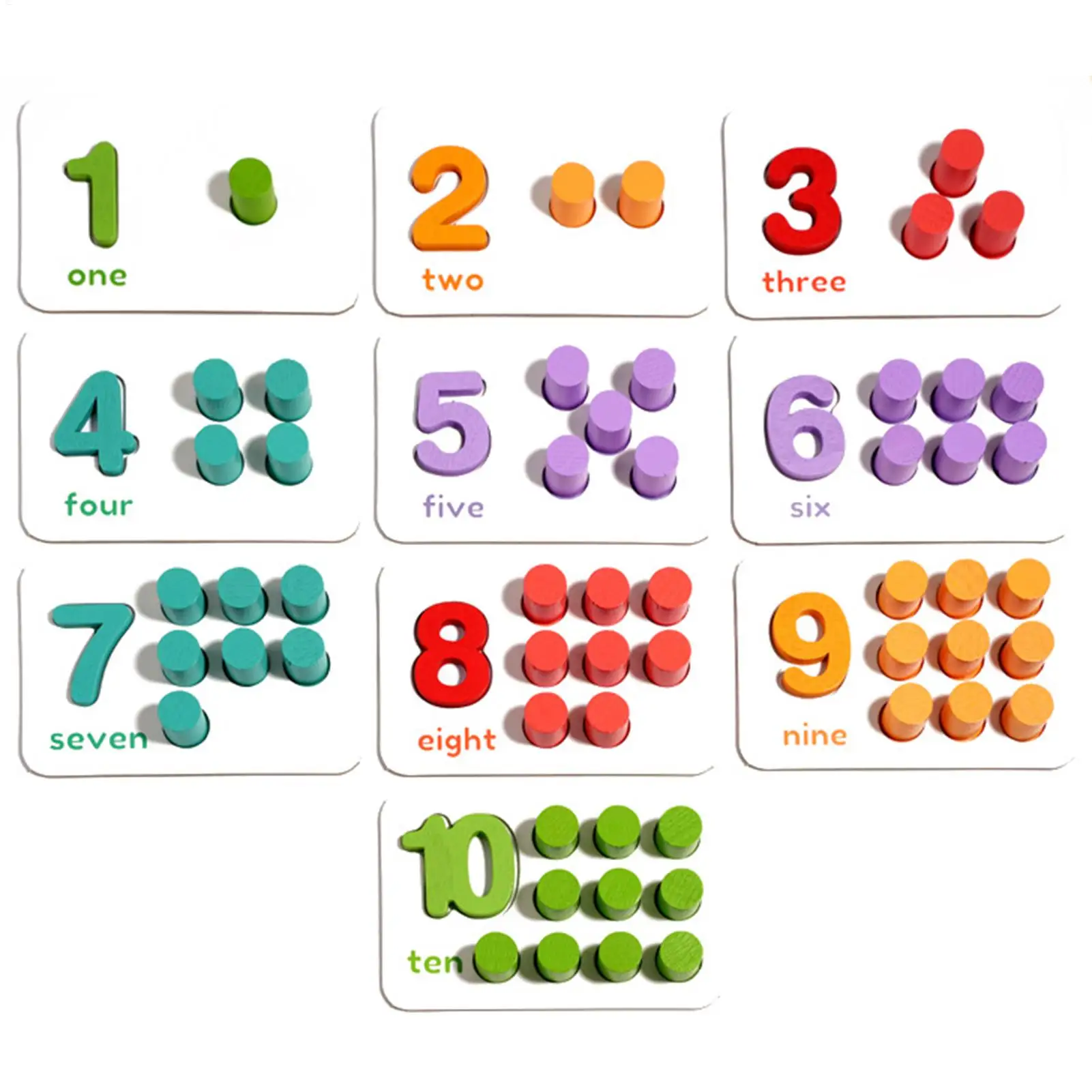 나무 핀 계산 보드 수학 학습 장난감 몬테소리 수학 교구 유아 어린이 홈스쿨 교실 교육용