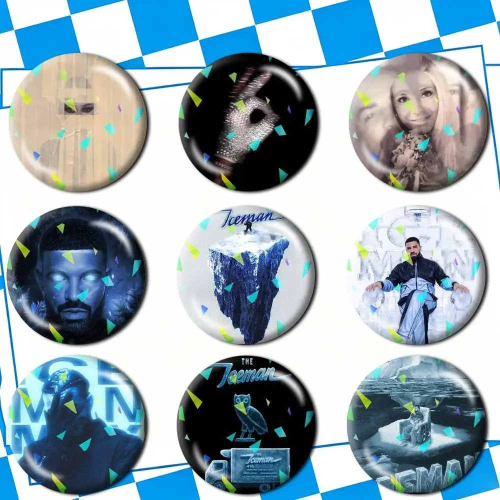 NEW The ICEMAN D-Drake Brooches Badge Pins Backpack Hat Accessories Friend Gift Creative Accessories