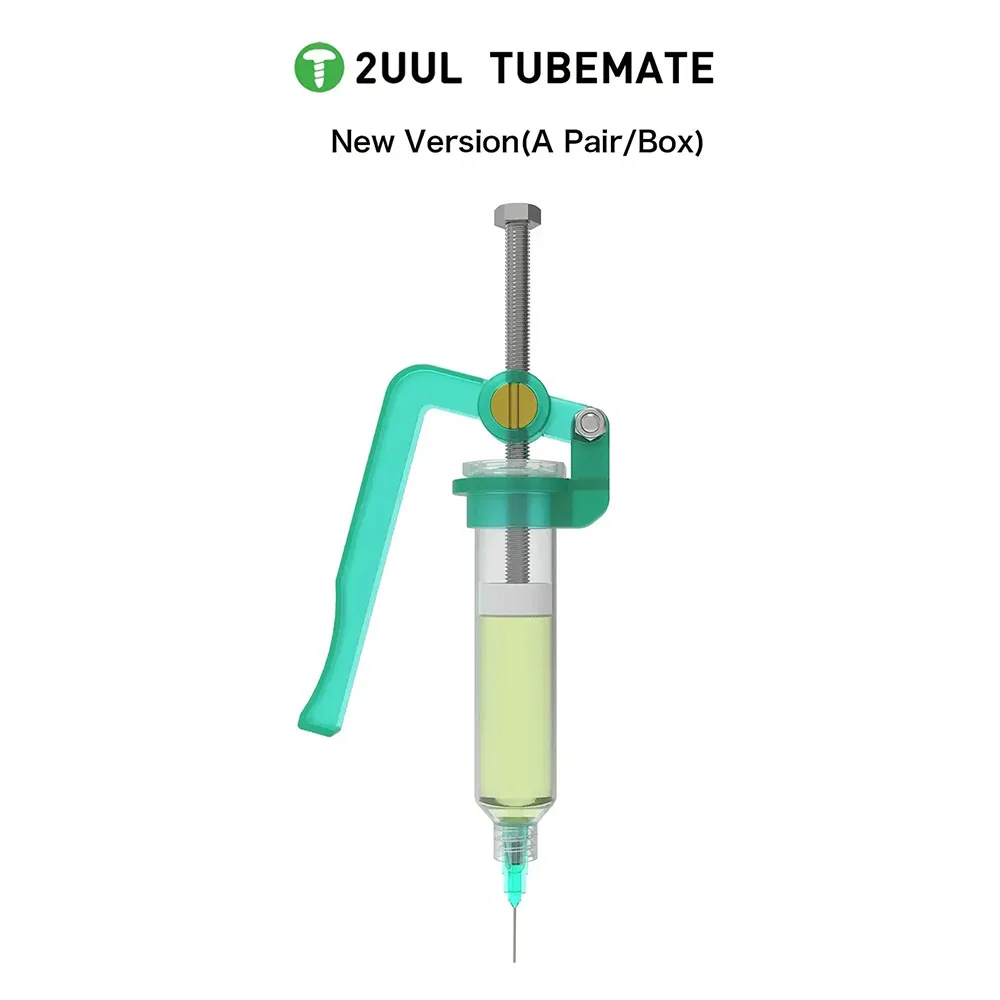 Новое поступление, 2UUL инструменты для ремонта телефонов SC03 TubeMate, новая версия, 2 шт./кор., для паяльной пасты, усилителя флюса, ручной шприц, трубка флюса