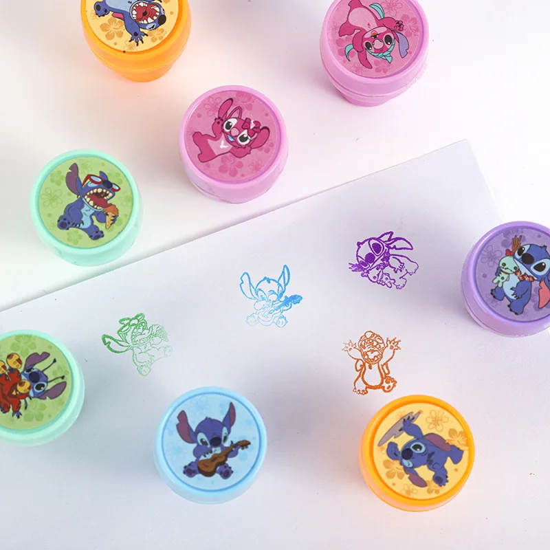 10/30 قطعة ليلو وستيتش Stamps هدايا الحفلات غرزة ختم Stamps الفصول الدراسية المدرسية المكافآت جوائز جودي حقيبة هدايا حفلة عيد ميلاد هدية