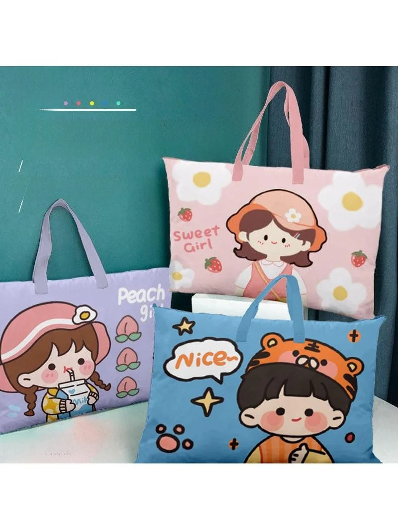 厚手のオックスフォード布製収納バッグ-子供用キルト-幼稚園寝具-綿キルトバッグ-防水防湿