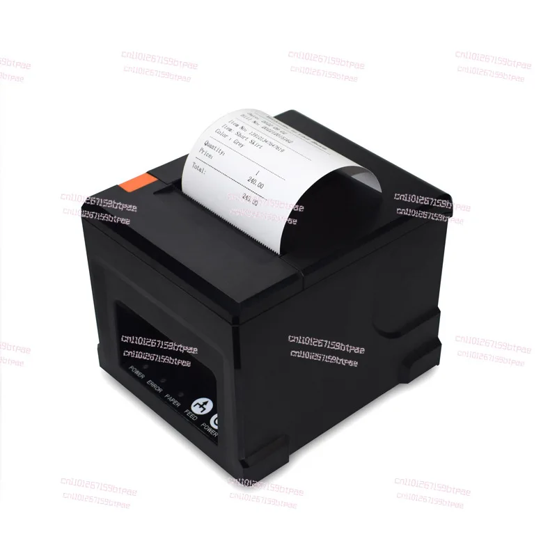 80mm Large Gear Receipt Inkless Smart Kitchen Front Desk Receipt Thermal Printer