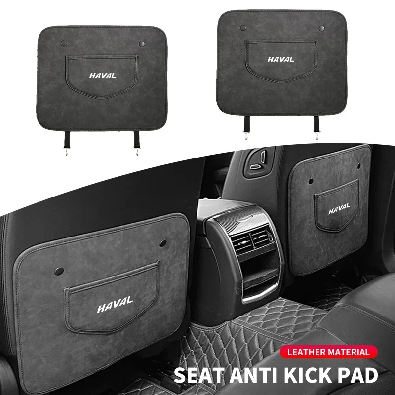 

Car Rear Seat Anti Kicking Pads Auto Accessories For Haval H6 JOLION HEV H4 H3 H2 H2S F7 F7X H9 H5 M4 Great Wall Poer GWM