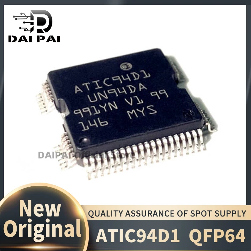 (5 Pçs/lote) 100% Novo Chipset original ATIC94D1 ATIC94 QFP64