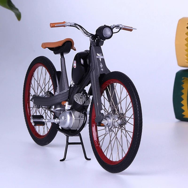 

1966 Nsu Quickly N Motorcycle Audi Classic Vintage Car Simulation Alloy Model Schuco 1:10 German Motorcycle Die-Cast Metal Scale Model Adult Toy Boy Gift