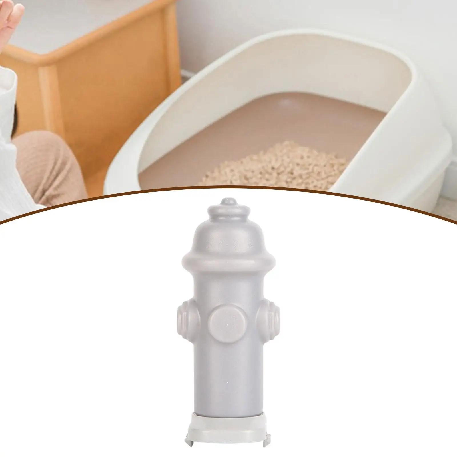 

Туалет-тренажер для щенков из серого полипропилена для домашнего использования, легко устанавливаемый, для приучения к туалету в помещении