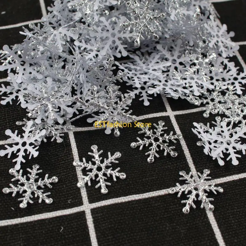 Y5GC بريق الثلج كونفيت DIY المشاريع الحرفية ديكورات الطاولة لبلاد العجائب #5