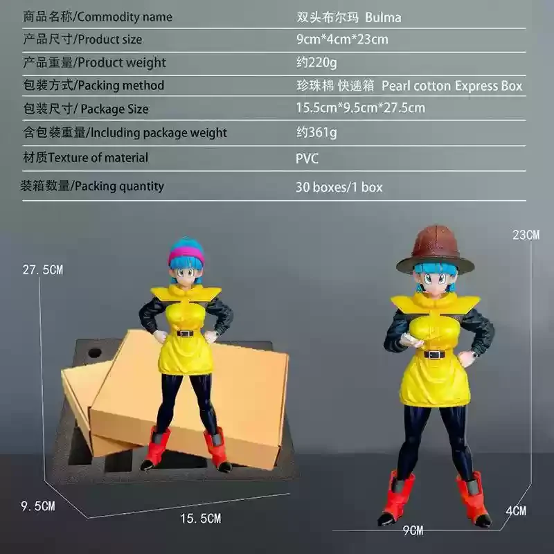 ドラゴンボールZ ナメック星の物語 クリリン悟飯ブルマ PVCフィギュア