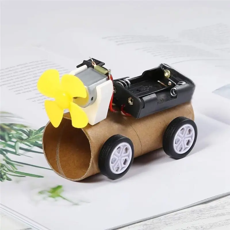 NEW HOT In Stock-131 PCS DC Motors Kit Light Bulb And Wire Kit For DIY Mini Electric Motor With Gears, Shaft Propeller, Bulbs, B