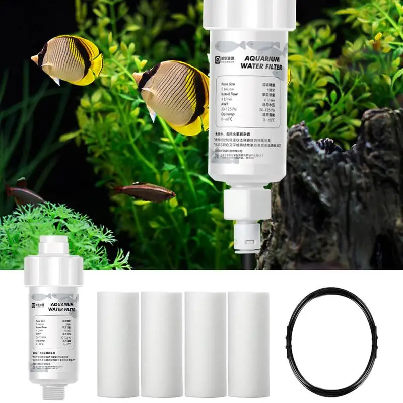 Small Fish Tank Filter Canister Filters For Aquarium Betta Fish Tank Shrimp Tank Fast Save Energy Filter For Pool And Aquarium