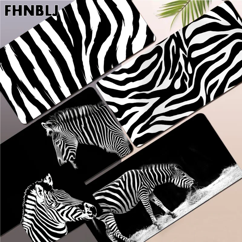 

Animal Zebra Mousepad Your Own Mats Keyboards Mat Rubber Gaming Mousepad Desk Mat Size For Game Keyboard Pad For Gamer