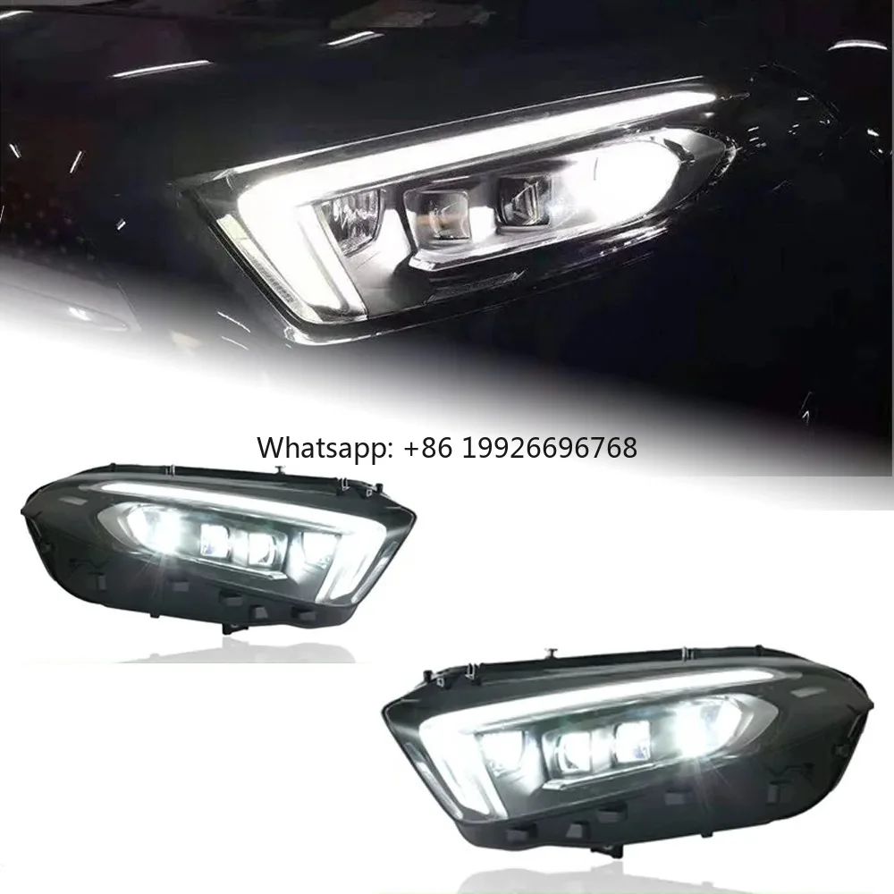 

Angel Eye Projector Head Lamp 2019-2021 Headlights A180 A200 A220 DRL Turn Signal High Beam For Benz W177 LED Headlight