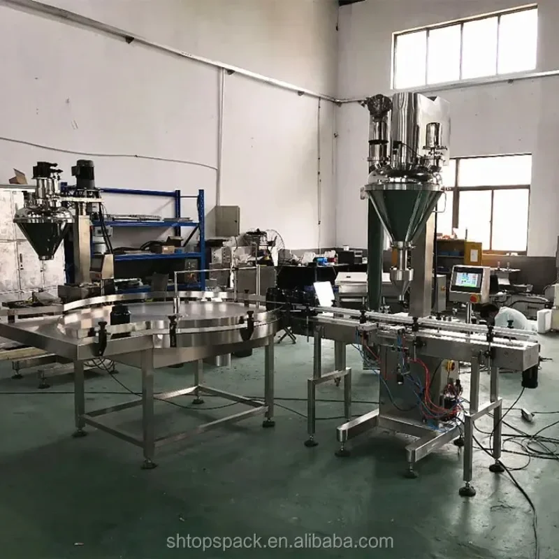 Shanghai Factory Direct Pulver automatische Wiege-Schrauben-Abfüllmaschine