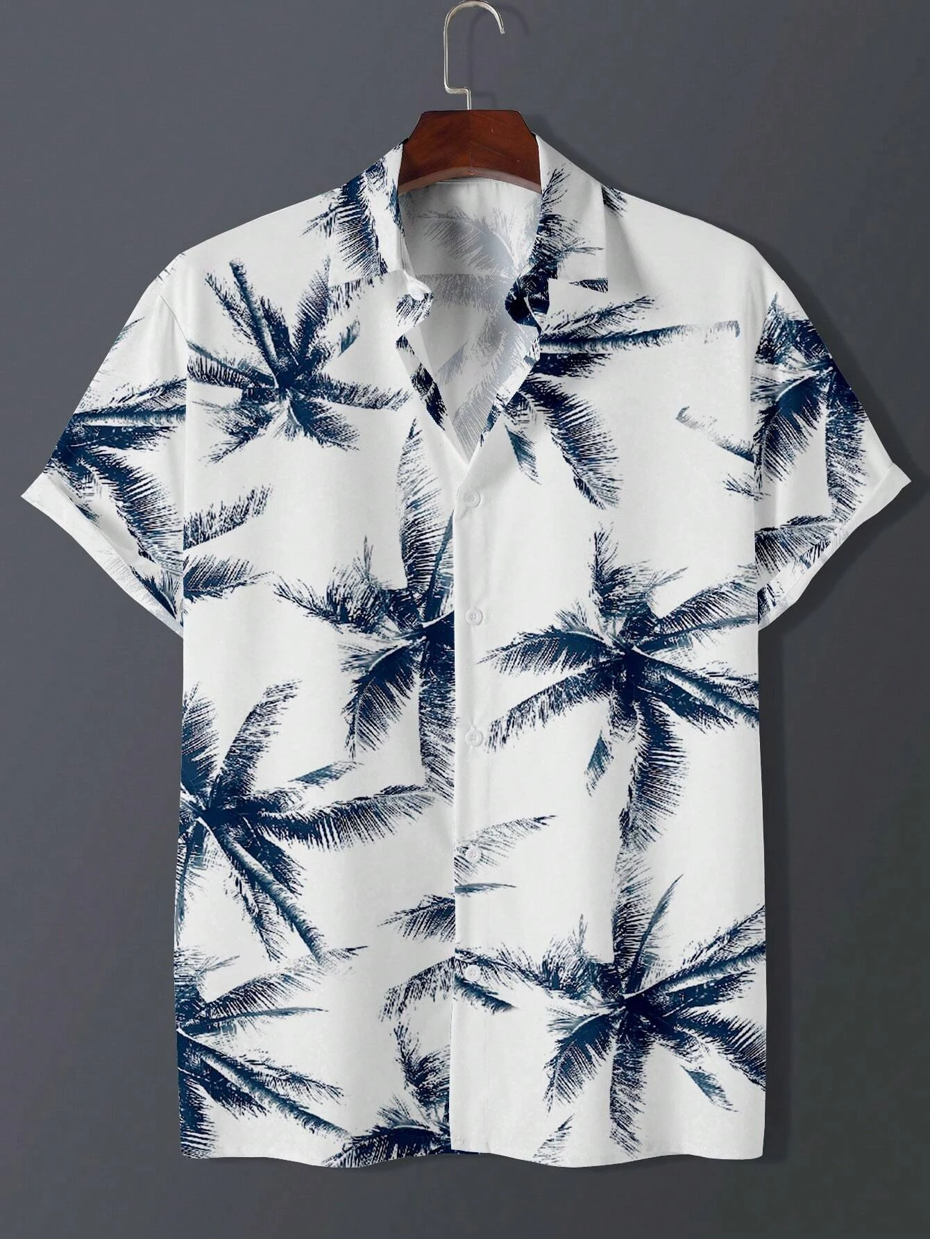 

Hawaii Shirt 3d Coconut Tree Print Shirts Summer Mens Fashion Short Sleeve Tee Mens Blouse Oversized Men's Clothing