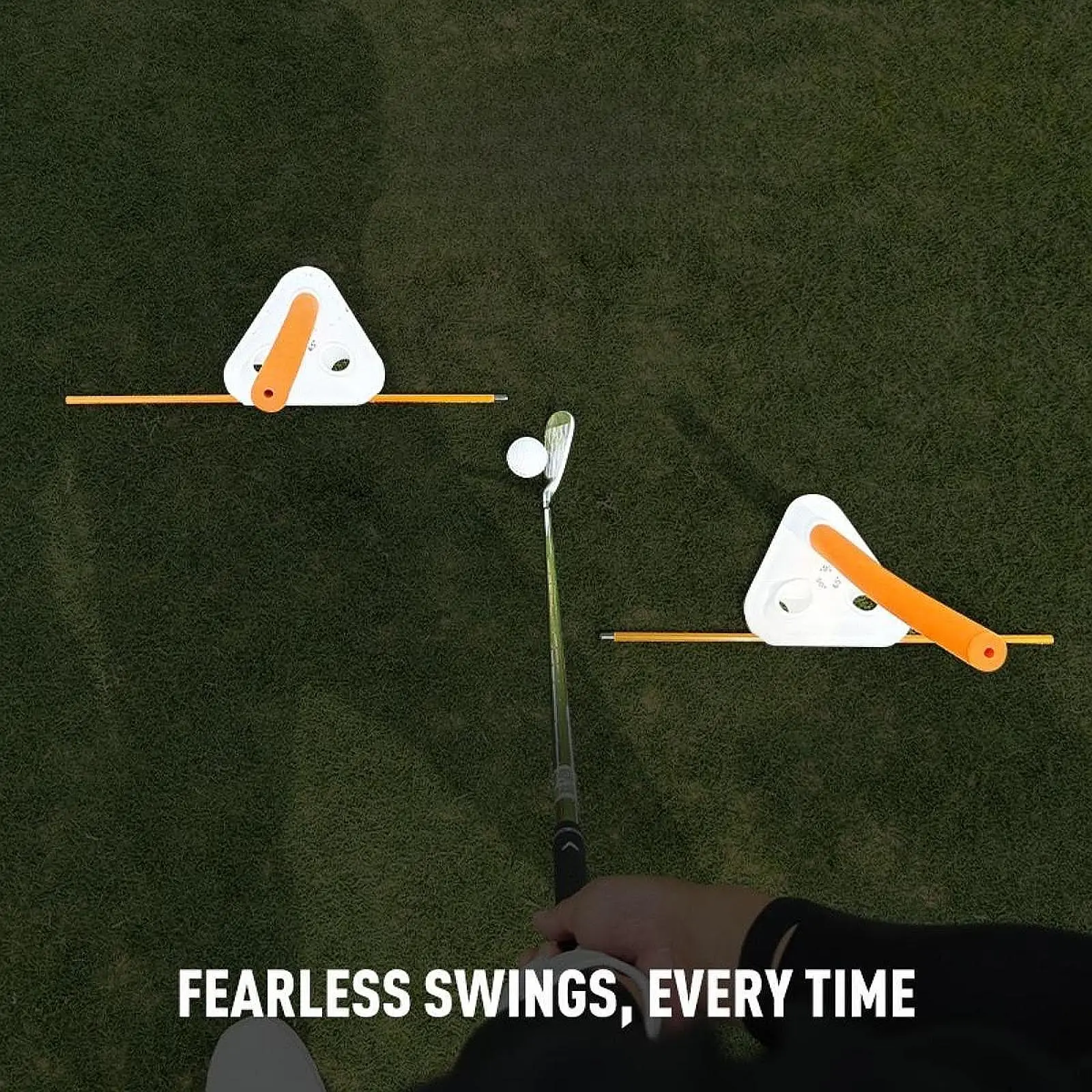 

Golf Alignment Stick Holder Swing Training Supplies Position Correction Practice Rod Golf Training Aid for Golfer Gift Yard