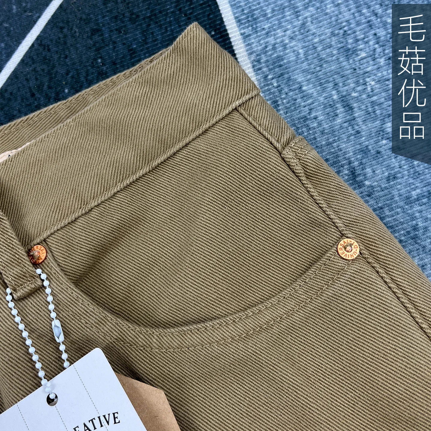 سراويل كاجوال قطنية ثقيلة الوزن للرجال سراويل عمل سميكة مستقيمة أمريكية عتيقة لخريف/شتاء #4