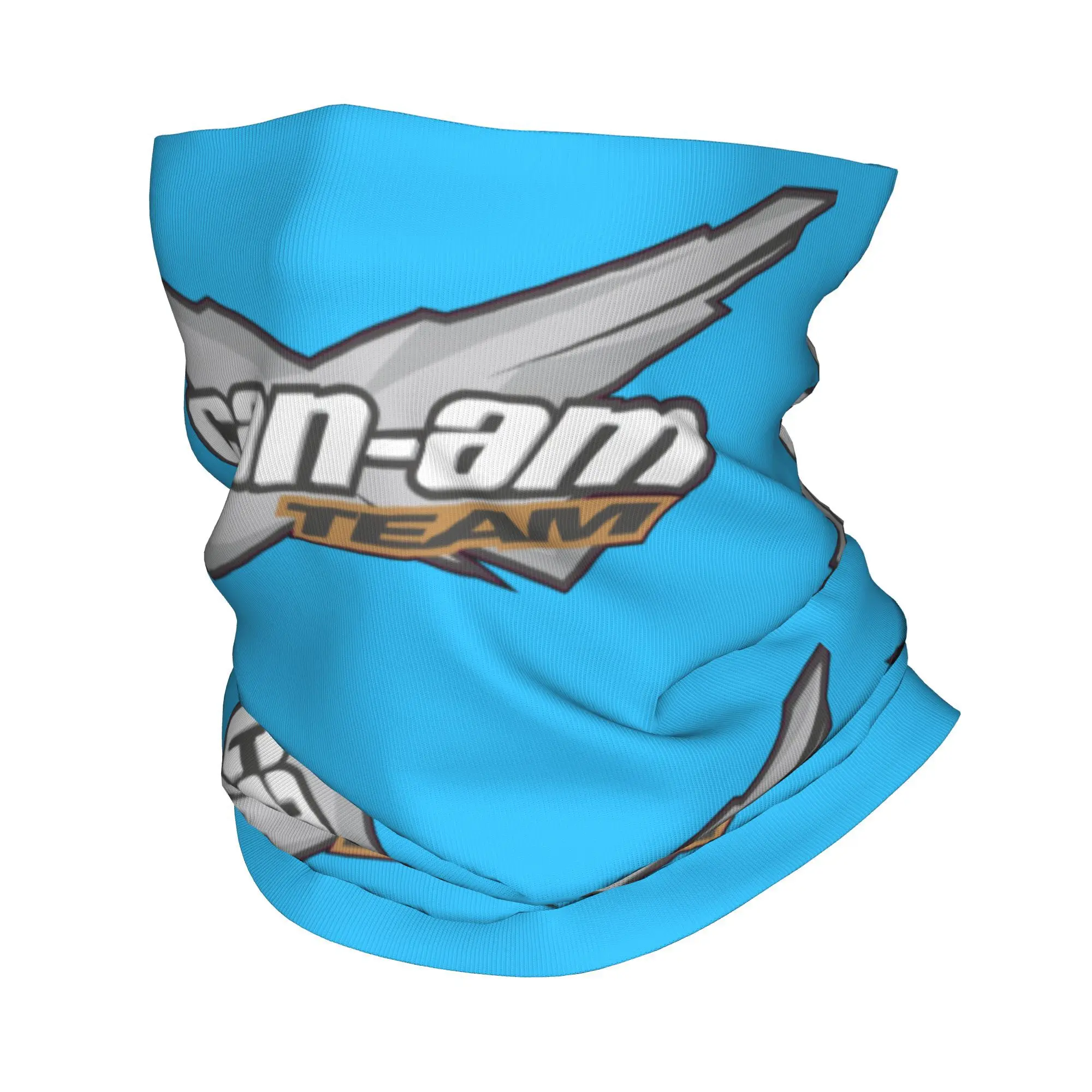 

Custom Can Am ATV Bandana Winter Neck Warmer Men Windproof Wrap Face Scarf for Hiking BRP Gaiter Headband