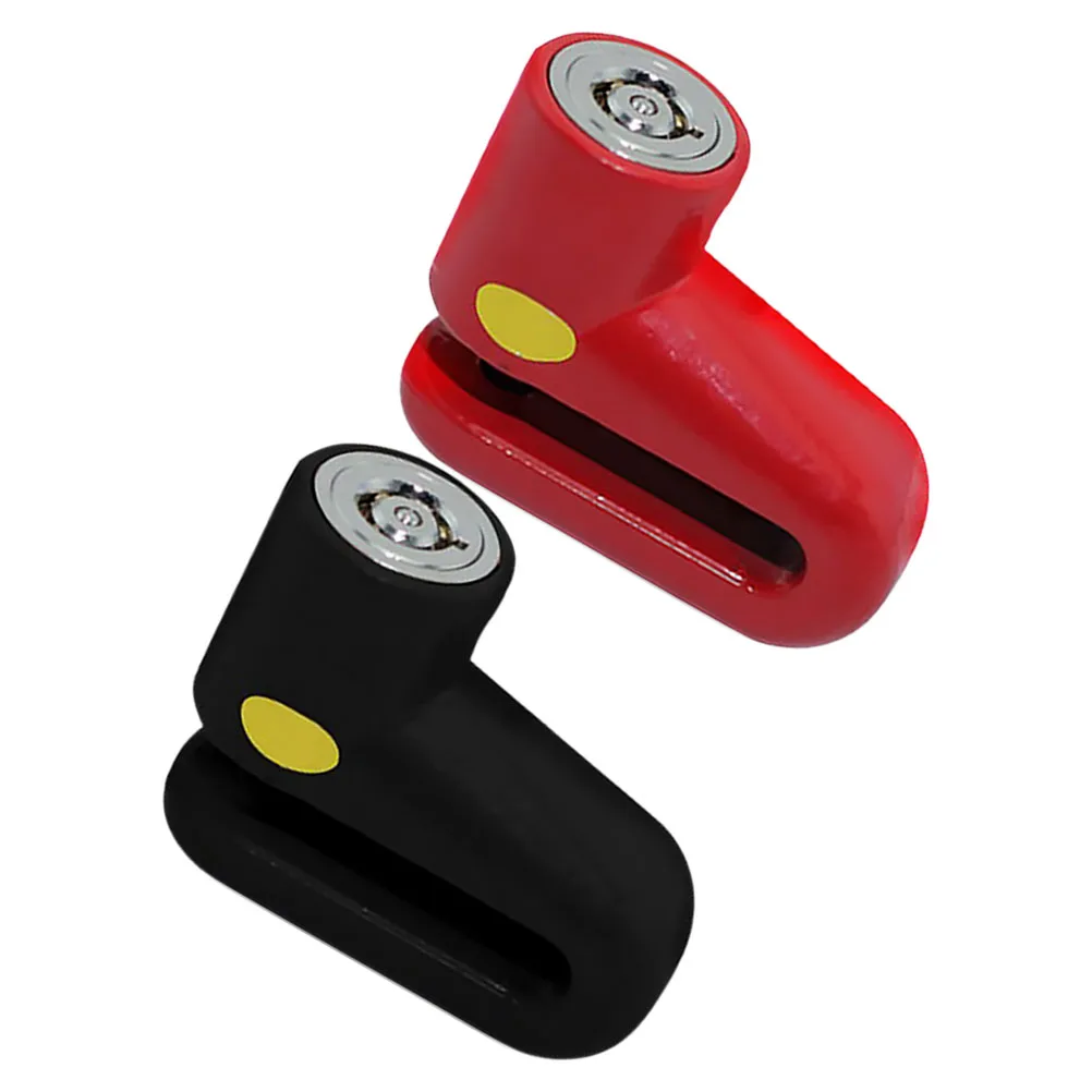 

2 Pcs Accessories Mini Disc Brake Lock Motorcycle Security Metal for Motorcycles Bike