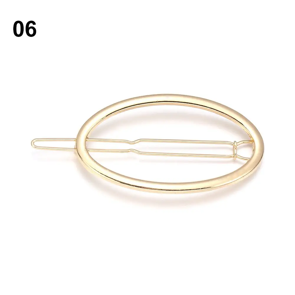 Beautiful Shiny Headwear Metal Hair Pin Girls Hair Clips Hairgrip Snap Barrette