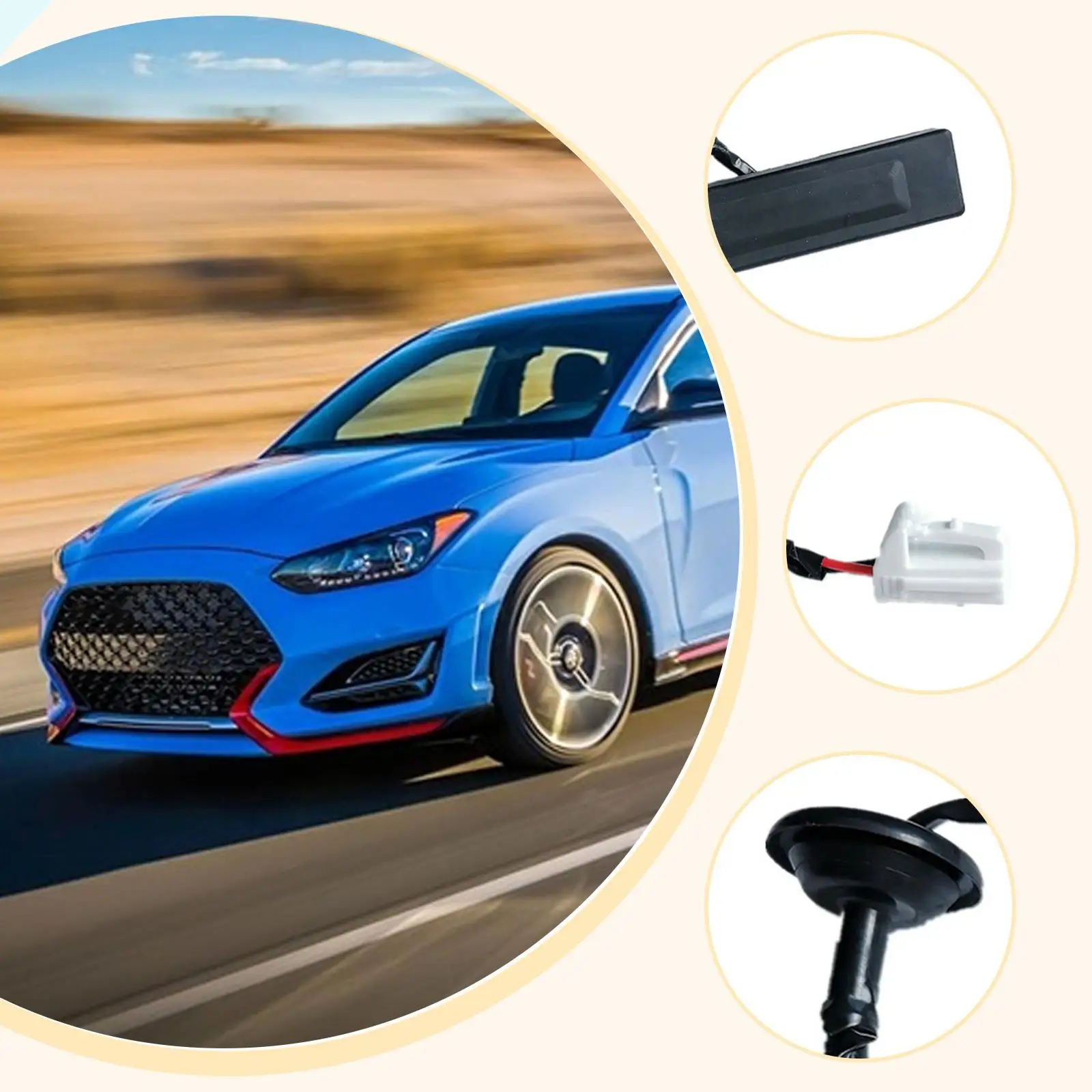 

Rear Trunk Switch Tailgate Lock Actuator Repair Parts 81260-2V000 for Veloster