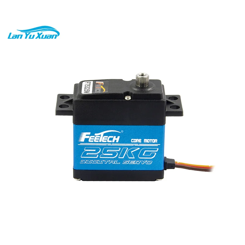 Feetech 7.4V 25kg.Cm DIY RC Servo for Car Monster Traxx Off-Road Climbing Digital Servo Horn Steering Gear Radio Control Toy