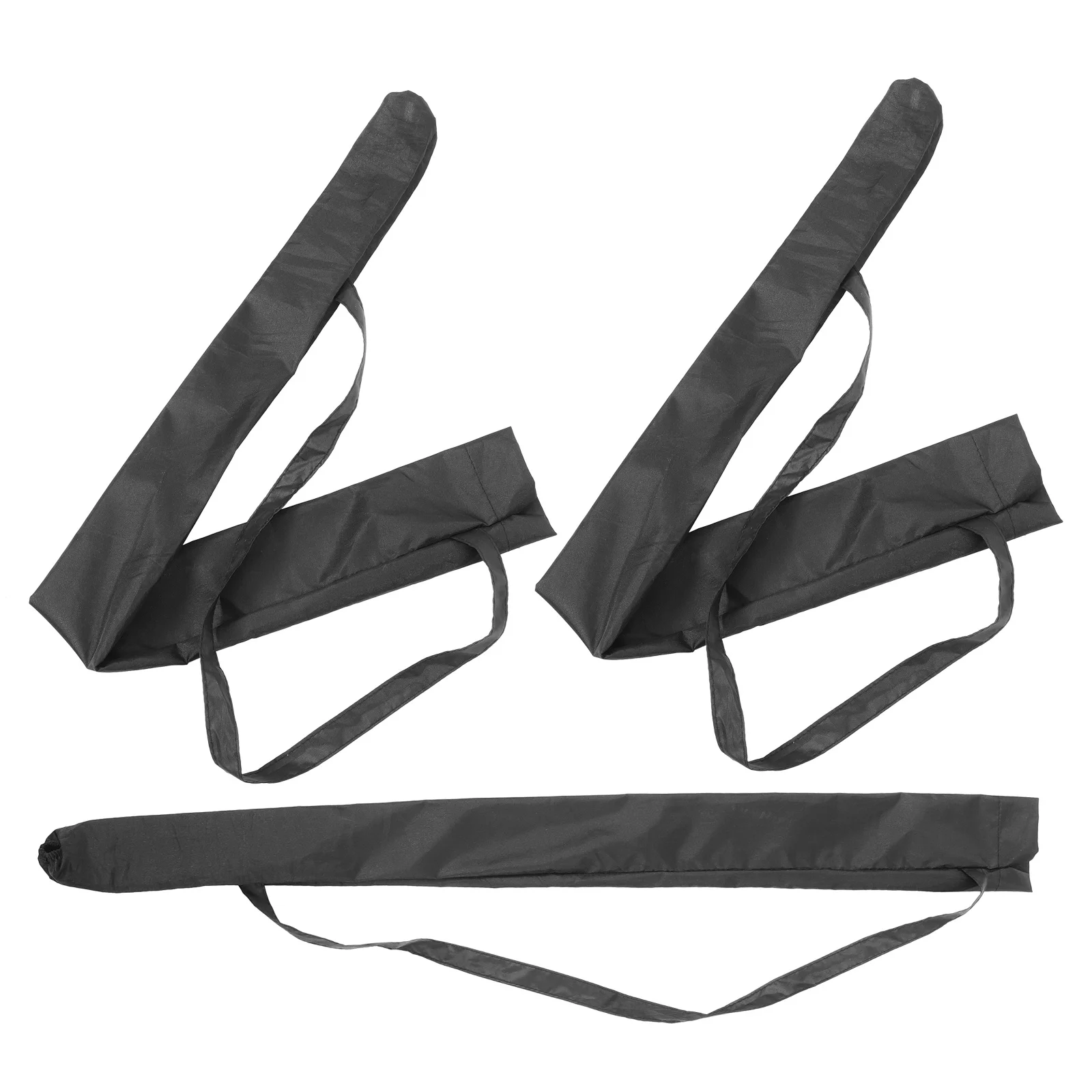 Bolsa de cubierta de paraguas a prueba de lluvia, bolsa de almacenamiento impermeable con mango largo, Protector de viaje portátil para uso en exteriores, 3 uds.