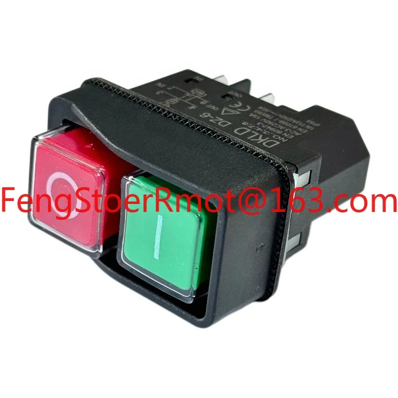 4-Pin 250V electromagnetic switch push button switch for grinder DKLD DZ-6