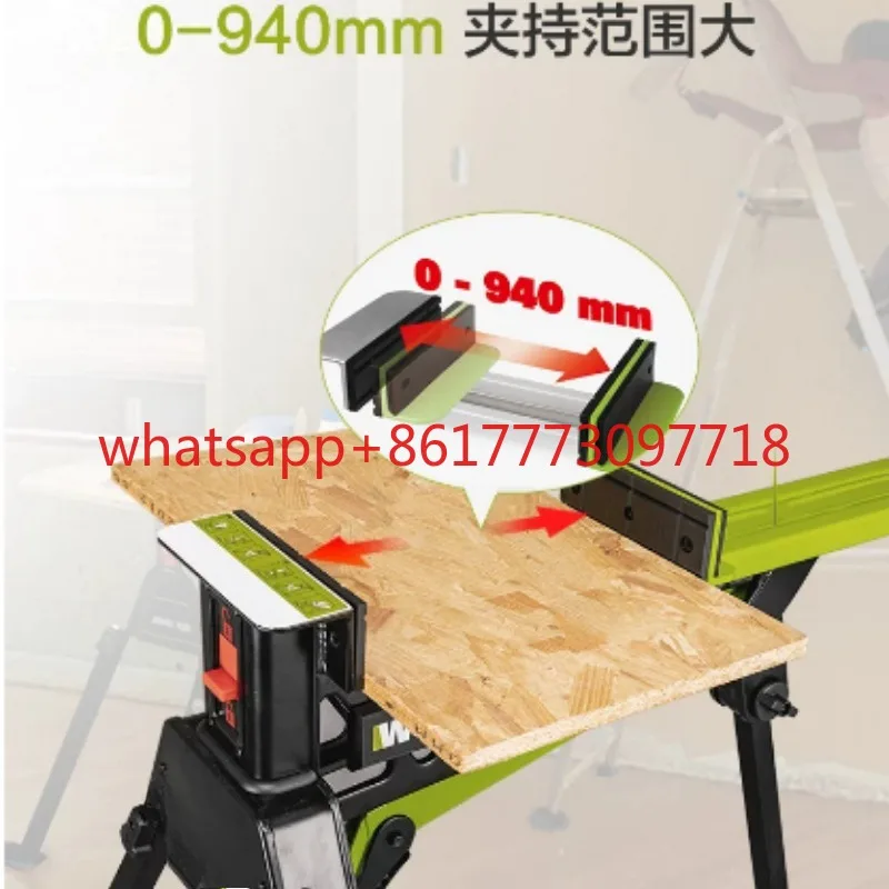 ClampHold Wide-Range Multi-Purpose Stabilizing Clamp, Portable Foldable Workbench