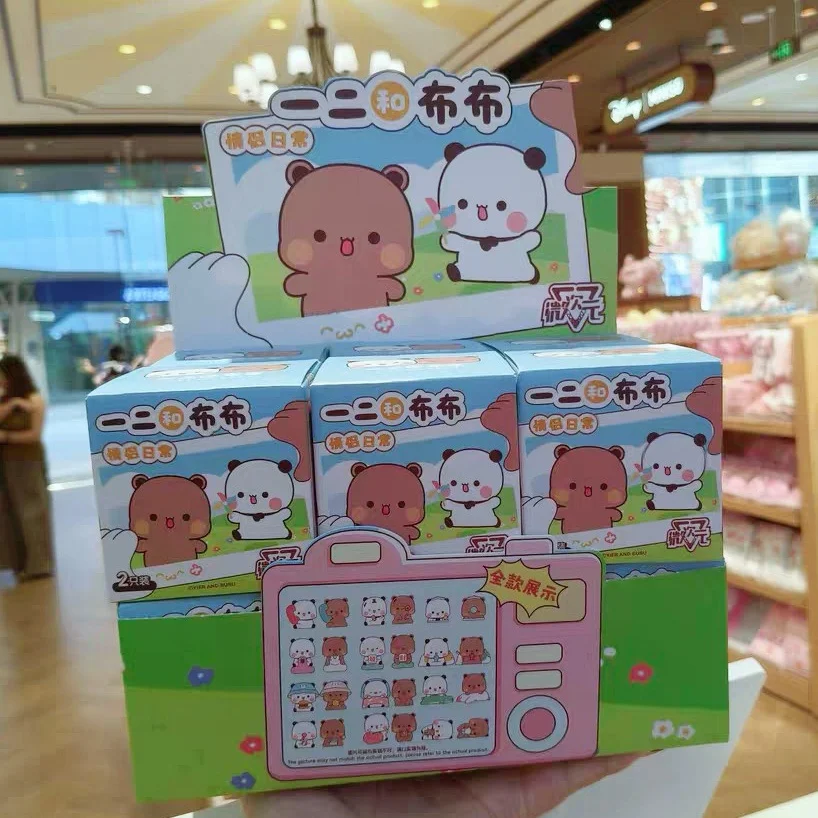 

Панда Бубу и Ирь Пара Повседневная жизнь Серия Коллекционные куклы 3.0 Edition Милый сюрприз Слепая коробка Игрушка для детей Модный подарок