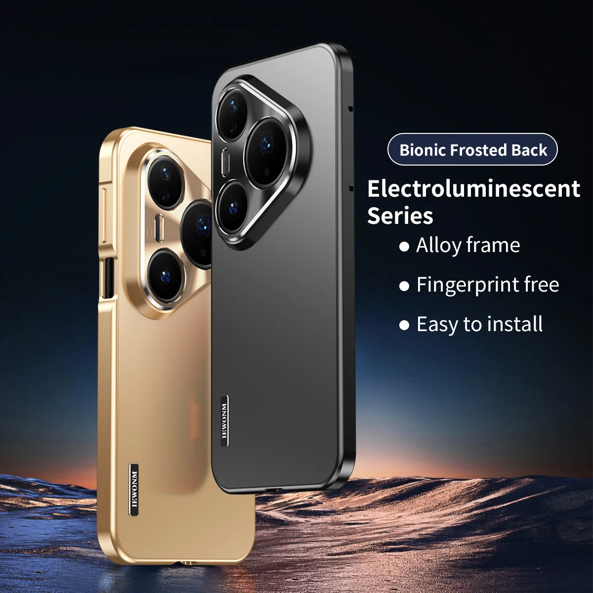 화웨이 푸라 80 70, 푸라 80 70 Pro, 푸라 80 70 울트라 폰 케이스 (렌즈 보호 기능, PC 후면 패널, 무광택 마감 업그레이드)