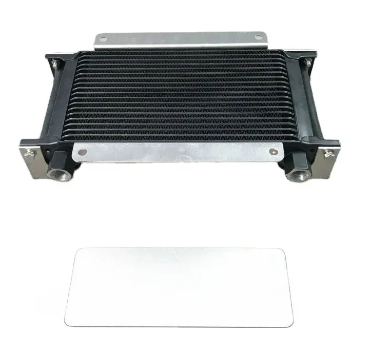 Good price aluminum 19 row oil cooler with fan M219F