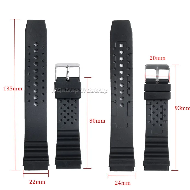 18mm 20mm 22mm Silicone Strap for Casio F-91w/105/108 A158W Rubber Waterproof Sport Wristband Universal Watch Band