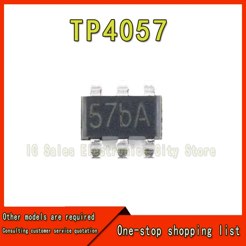 (20-50 Stuk) 100% Nieuwe Tp4057 4057 57 .. SOT23-6