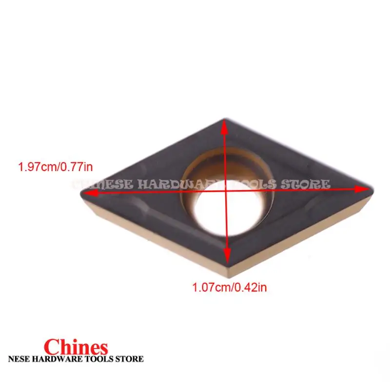 Comme que l'insert de tournage en acier abrasif DCMT11T304-MP SP3200 convient à l'usinage de pièces en acier doux