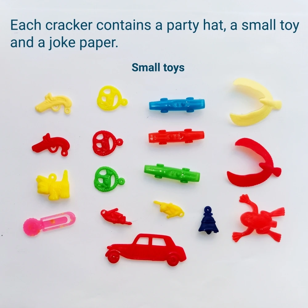 مجموعة مفرقعات الكريسماس للبالغين ، مجموعة من 12 قطعة ، 5 بوصة ، مع المفاجئة والجائزة ، سانتا كلوز ، الأب #5