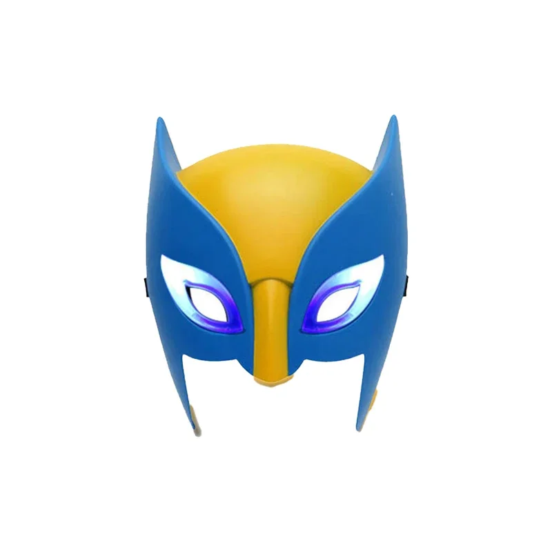 Wolverine Cosplay fantasia para meninos, Macacão, Super-herói de filme, Interpretação, Máscara de Luxo, Bodysuit, Garra de lobo, Halloween, Conjunto Fantasia Natal