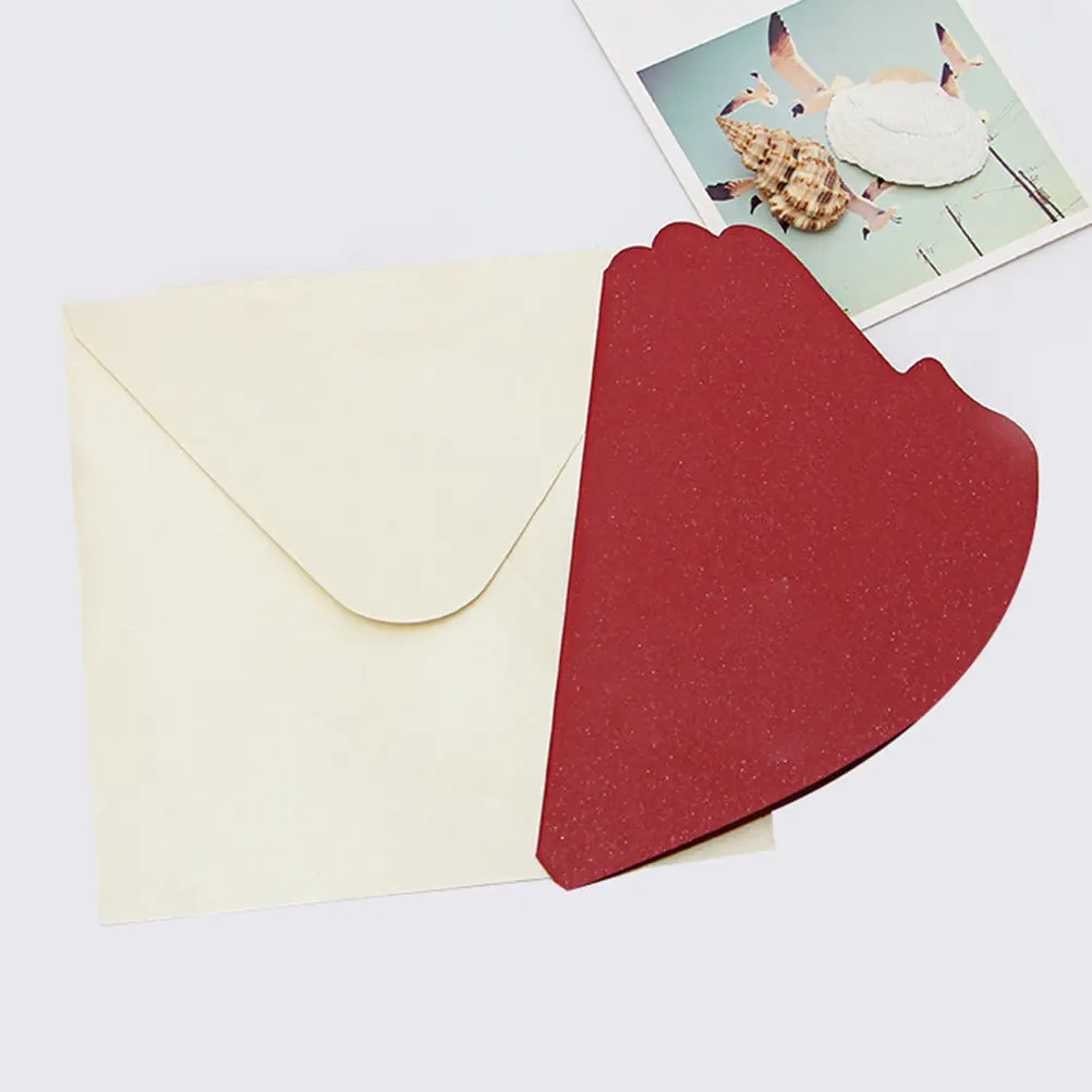 

Romantic 3D Paper Greeting Card Valentine's Day Anniversary Invitation Congratulation Memory Card Greeting Cards